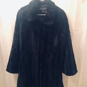Incgnita Faux Fur coat Black Medium